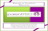 Parents a s Teachers Directory - Welcome to Oklahoma's ... PAT Directory2017 January... · 1 Parents a s Teachers Directory ... Tim Haws Executive Director thaws@bps.k12.ok.us Mindy