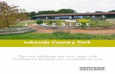 Lakeside Country Park - eastleigh.gov.uk · Lakeside Country Park Wide Lane, Eastleigh SO50 5PE The new buildings are now open with Conference facilities now available for hire
