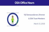OSA Office Hours - dpi.wi.gov · • Accessibility Guide and Training Presentation • Tutorials ... (PNP) in advance. 3. ... Your spot within the pilot program is not