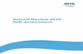NHS Lothian Annual Review 2010 Self-Assessment · We have made more progress towards improving health and reducing ... Releasing Time to Care Compassionate Care Leading Better Care