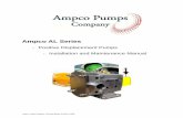 Ampco AL Series - ampcopumps.com · Page 2 Ampco Pumps Company AL Series Manual ... AL34 37.98 1.44 115 8 4 ... Ampco will use a flexible coupling which permits minor compensation