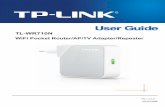 TL-WR710N - TP-Link · Model No.: TL-WR710N Trademark: TP-LINK We declare under our own responsibility that the above products satisfy all the technical ... 103 Chapter 5.