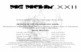 PIG PICKIN’ XXII - Antique Fan Collectors Associationfancollectors.org/info/Pig Pickin XXII 2018.pdf · PIG PICKIN’ XXII Pickin’ Feast in ... Hosted by Geoff & Linda Dunaway