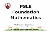 PSLE Foundation Mathematics - silingpri.moe.edu.sgsilingpri.moe.edu.sg/qql/slot/u356/for parents/2018/4 FMA P6... · A Garden where Scholars Bloom Heuristics Skills –Strategies