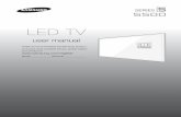 LED TV - visuar.com.arJ5500-ZS_BN68-07048B-01L02-0326.pdf · LED TV user manual Thank you for purchasing this Samsung product. To receive more complete service, please register your