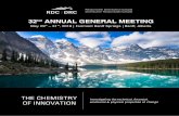 32ND ANNUAL GENERAL MEETING - Leaders in … · 2 The Chemistry of Innovation Responsible Distribution Canada (RDC) | Distribution Responsable Canada (DRC) has once again prepared