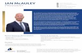 IAN McAULEY President - ahipreit.com€¦ · Mr. Ian McAuley serves as the President of American Hotel Income ... he was President and COO of Superior Lodging Corp ... Ian McAuley