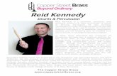 Reid Kennedy - The Copper Street Brass · Reid Kennedy is a drummer, composer, ... Phil Hey, Steve Houghton, Rich MacDonald, Fernando Meza, Steve Yeager, and Dave Weckl. Kennedy is
