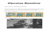 Operation Dauntless - .the Humber armored cars and scout platoons of the 49th Reconnaissance Regiment,