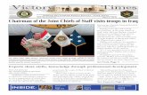 Telling the United States Forces - Iraq story · Telling the United States Forces - Iraq story ... From birth the human being ... Victory Times May 2, 2011 Page 5 The cookies brought