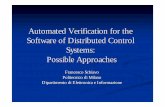Automated Verification for the Software of Distributed ... · Automated Verification for DCS n“Verification: ... nDisadvantages: ... n ABB Sae Sadelmi “Control Specifications