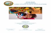 Draft California 2016-2017 CSBG State Plan and … Notices/2018-19...2018-2019 State Plan & Application Page 1 Table of Contents CSBG Lead Agency, CSBG Authorized Official, and CSBG