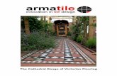 Temp brochure armatile1 · (24 individual mosaic pieces per border ... assembling technology to consistently achieve high quality personalised floor tile designs, marble and ... Temp