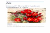 Threat Grid Appliance Administrator's Guide 2.1 · Cisco AMP Threat Grid Appliance Administrator's Guide CONTENTS i CONTENTS CONTENTS ...