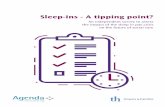 Sleep-ins - A tipping point? · for sleep ins, has doubled to 50% ... that they might have to. 21% stated that they would have to sell other investments to meet the liability.