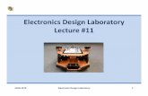 Electronics Design Laboratory Lecture #11ecee.colorado.edu/ecen2270/lectures/Lecture11.pdf · speed control (should start this ... ECEN 2270 Electronics Design Laboratory 5 Data RF
