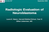 Radiologic Evaluation of Neuroblastomaeradiology.bidmc.harvard.edu/LearningLab/central/Nason.pdf · Laura K. Nason, HMS III Gillian Lieberman, MD 3 What is Neuroblastoma? • Most