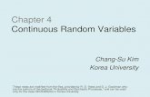 Chapter 4 Continuous Random Variables - Korea Universitymcl.korea.ac.kr/.../2016/03/Chap-4-Continous-Random-Variables.pdf · Chapter 4 Continuous Random Variables ... Sketch the PDF
