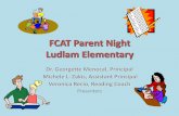 FCAT Parent Night Ludlam Elementaryludlam.dadeschools.net/Documents/FCAT Parent WS Powerpoint_2011.… · 8 YES YES YES YES NO N/A ... Helpful Websites. Title: Slide 1 Author: Recio,
