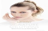 SIGNATURE SOLUTIONS - amway.co.nz Solutions... ·  3 Your time is now, ... Follow the five steps to ... based on core aesthetics school