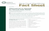 Drug Court Practitioner Fact Sheet · Drug Court Practitioner Fact Sheet June 2016 Vol. XI, ... as mood disorders and sleep disturbances, ... a wellness strategy that includes partnering