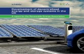 Development of decentralised energy and storage systems in the UK · 2018-06-25 · Development of decentralised energy and storage systems in the UK . A report for the Renewable