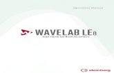 WaveLab LE - Operation Manual - Steinberg · Operation Manual. Cristina Bachmann, ... This PDF provides improved access for vision-impaired users. ... 137 Mixing Down - The Render