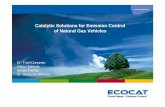 Catalytic Solutions for Emission Control of Natural Gas ... · Catalytic Solutions for Emission Control ... Catalytic converter ... PTNSS_Ecocat_catalytic solutions for CNG vehicle.ppt