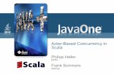 Actor-Based Concurrency in Scala - Oracle Act I: Adventures in a concurrent world > Multi-core processors > Serial programs, parallel subsystems (SPPS) > Shared-nothing architecture