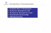 Introduction to Thermodynamics - unipi.it. Thermodynamics.pdf · 1 Università di Pisa Introduction to Thermodynamics 1. Introduction. History of Thermodynamics 2. The First Law.