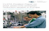 CLEPA Position Paper on post-2020 CO2-emission reduction ...pr.euractiv.com/files/pr/CLEPA Position Paper on post-2020 CO2... · post-2020 CO2-emission reduction targets in Europe
