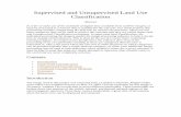 Supervised and Unsupervised Land Use Classification746A27/Literature/Supervised and... · Supervised and Unsupervised Land Use ... The AREA module in Idrisi was then used to view