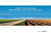 AEF: Powering Agricultural Electronics AEF: Powering · AEF: Powering Agricultural Electronics AEF: ... AEF in short 5 ... AEF Functionalities. 2. Five AEF ISOBUS Test Laboratories