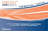 ELT Professional Learning Courses and Seminarselt.nysut.org/~/media/files/elt-nysut/elt-files/...coursecatalog.pdfELT Professional Learning Courses and Seminars ... For further information