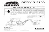 1348 1548 1948 PUB 05-04 COVERS - RhinoAg · Email: parts@servis-rhino.com PART'S MANUAL An Operator's Manual was shipped with the equipment in the Manual Canister. ... CYLINDER,