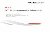 M66 AT Commands Manual - Inicio - Sigma Electrónica. M66_AT_Commands_Manual_V1.0 Date: 2014-08-15 GSM/GPRS Module Series M66 AT Commands Manual M66_AT_Commands_Manual Confidential