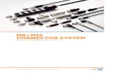 M8 / M12 CONNECTOR SYSTEM - Farnell element14 · connector range of PCB headers, ... AUTOMATION & CONTROL /// M8 / M12 CONNECTOR SYSTEM Description TE Part Number M12 X-Coded PCB