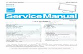 Service €¦ · 17" LCD Color Monitor ASUS VB171D 1 ... Hereafter throughout this manual, AOC Company will be referred to as AOC. ... THIS SERVICE MANUAL.