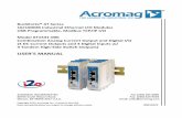 8501012 XT1531-000 User's Manual - Acromag · USB Isolator ... purpose. Further, Acromag ... with tandem active-high digital inputs, ...