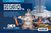 COMFORT. FUNCTION. DURABILITY. - LHR Marine · comfort. function. durability. exofit nex™ oil & gas harnesses the premium harness with features built for the rig. ... for safe stowage