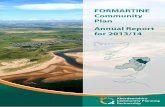 FORMARTINE - This website illustrates the work that is ... · Formartine Community Plan during 2013/14, ... socialising and employment. ... with the opportunity to enjoy the benefits