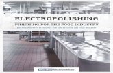 ELECTROPOLISHING · welded from a stainless steel, such as 304, ... tropolishing helps insure that both of these requirements are met. ... FINISHING FOR THE FOOD INDUSTRY ...