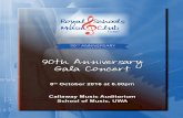 90th Anniversary Gala Concert - rsmc.info Anniversary Gala Concert A4_v18 1.pdf · 90th Anniversary Gala Concert ... Sonata in A minor for Violin and Piano Holly Broadbent ... ANNA