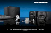 PROFESSIONAL AUDIO SOLUTIONS 2011 - mogarmusic.it€¦ · Jordan Rudess of with his XP510i Samson_Full Line_2011_FINAL_2.10.10.indd 10 4/11/11 12:00 PM. samsontech.com SAMSON PROFESSIONAL