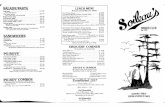 expanded menu - Soileau's Dinner Clubsoileaus.com/pdf/menu.pdf · APPETIZERS þrm roisa filets) Bi&s (6) (frted' Ete Mozzarela Cheese Sticls Qmbo Beal Craufish Qnnbo (Seasmal) Saul