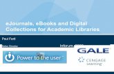 eJournals, eBooks and Digital Collections for Academic ...· Paul Fertl Sales Director Inforum, 2009