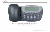 Avaya 4610SW IP Telephone End User Guide · Avaya 4610SW IP Telephone . End User Guide . ... access your corporate telephone network, ... associated with Call Center operations, ...