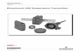 Rosemount 248 Temperature Transmitter - Manual/media/resources/rosemount/u/19...Power Supply ... • Configuration using HART protocol • Electronics encapsulated in epoxy ... form