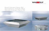 DV DLH ER-Doku - airlux-v.com · Control unit DigiPro ... Values 63 125 250 500 1000 2000 4000 8000 Hz Silencer upstand) V dB 2 2 * * Roof Extract Fans DV. Roof Extract Fans DV