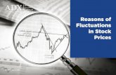 Reasons of Fluctuations in Stock Prices Reasons of ... - ADX · “Reasons of Fluctuations in Stock Prices in the Financial ... At the same time, ... in the market. • Other factors.